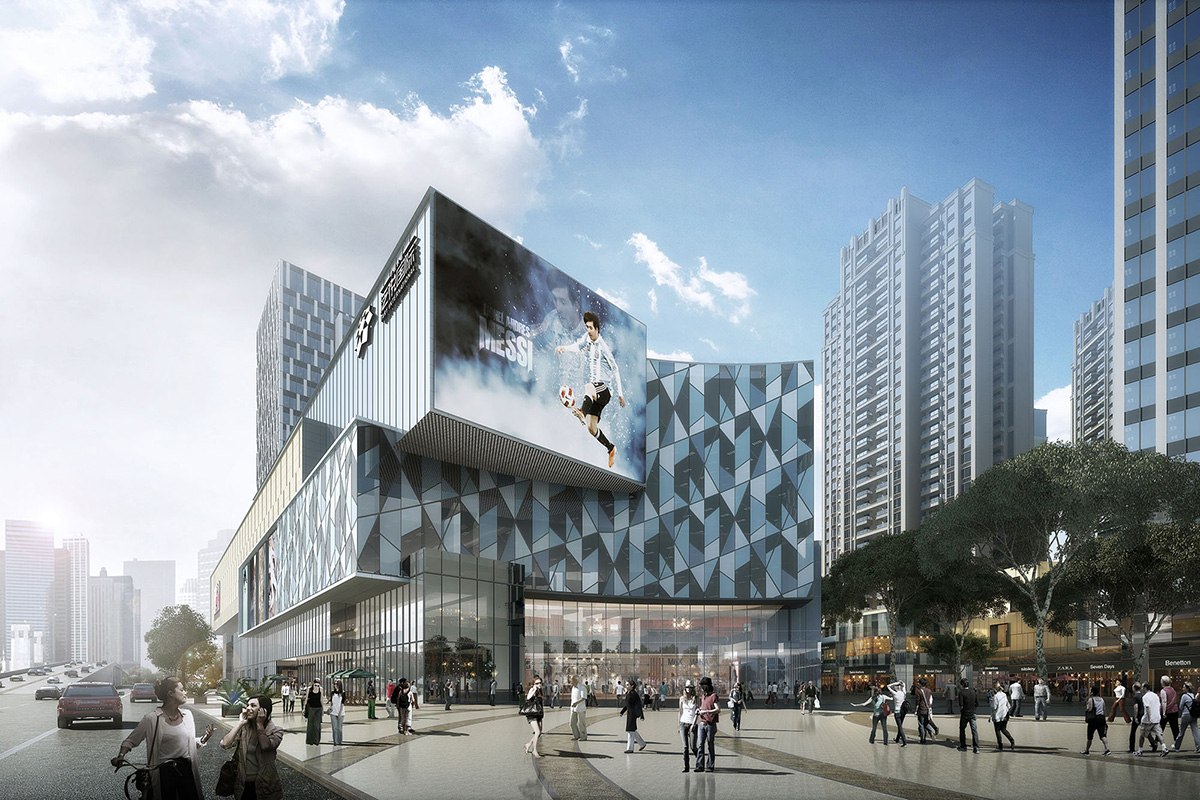 成都昭觉寺泛悦城市广场